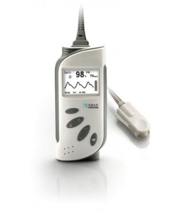 Oxymètre de pouls professionnel Edan H100B avec alarmes