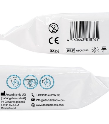 Salviette detergenti per maschere cpap e viso - Somnosept