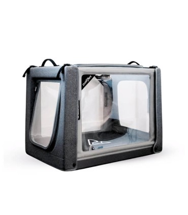 PureVent Sauerstofftherapie-Box für die Veterinärmedizin M 0-14 kg – PawPrint