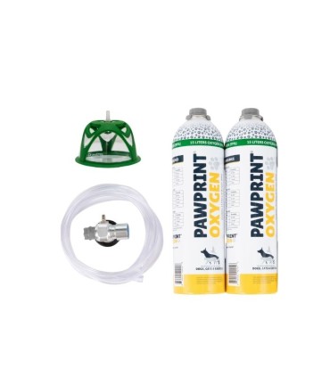 Kit Starter d’oxygène portable pour chats – PawPrint