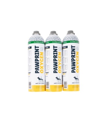 Bouteilles d’oxygène de 15 litres pour recharge – Pawprint