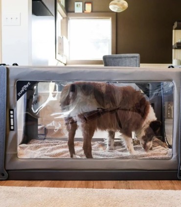 Chambre pour Oxygénothérapie Vétérinaire PureVent L 14-30 kg – PawPrint